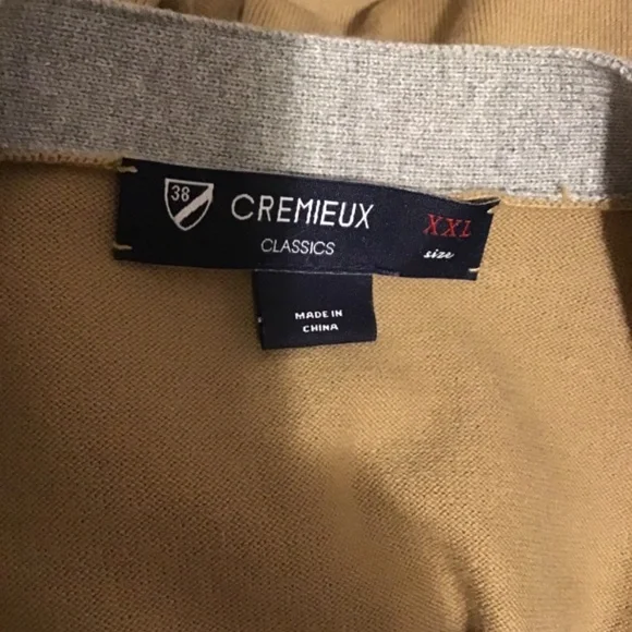 🔥🔥NWOT, CREMIEUX SWEATER VEST SIZE XXL, GORGEOUS , 2 FRONT POCKETS - Picture 3 of 3
